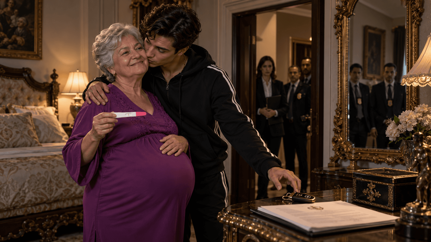 Um Jovem de 19 Anos Declarou Amor a uma Viúva Rica de 77 — Mas a Notícia da Gravidez Revelou Suas Verdadeiras Intenções
